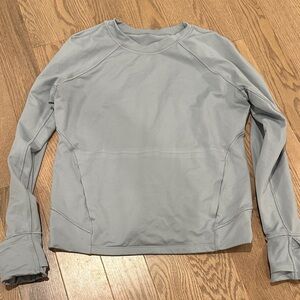 lululemon athletica Light Gray Sweatshirt